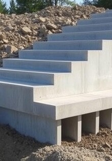 ЖБИ в деле: как выбирать и использовать лестничный марш, плиты дорожные и железобетонный фундамент