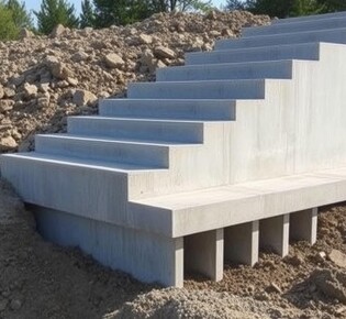 ЖБИ в деле: как выбирать и использовать лестничный марш, плиты дорожные и железобетонный фундамент