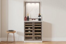 Узкий винный шкаф: как спрятать коллекцию в небольшой квартире и не потерять стиль