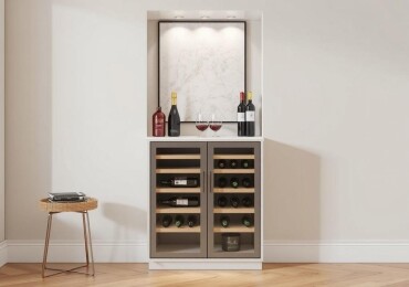 Узкий винный шкаф: как спрятать коллекцию в небольшой квартире и не потерять стиль