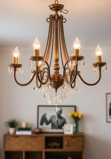 Люстры в квартиру: как выбрать свет, который действительно меняет дом