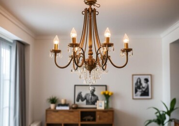 Люстры в квартиру: как выбрать свет, который действительно меняет дом