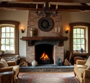 Камин для загородного дома: тепло, уют и разумный выбор