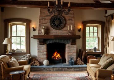 Камин для загородного дома: тепло, уют и разумный выбор