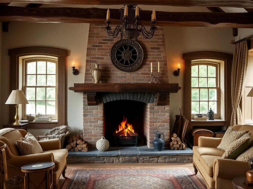 Камин для загородного дома: тепло, уют и разумный выбор