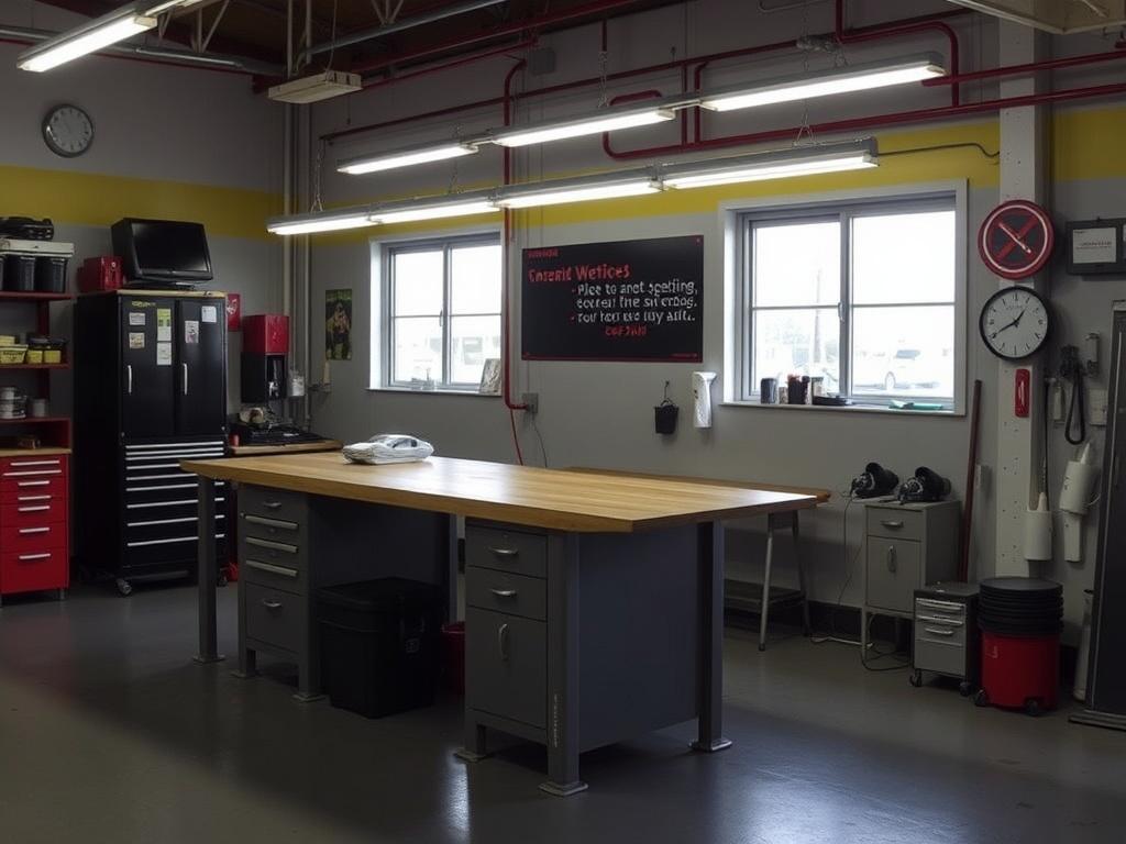 Верстаки для автосервиса: как выбрать рабочее место, которое действительно работает