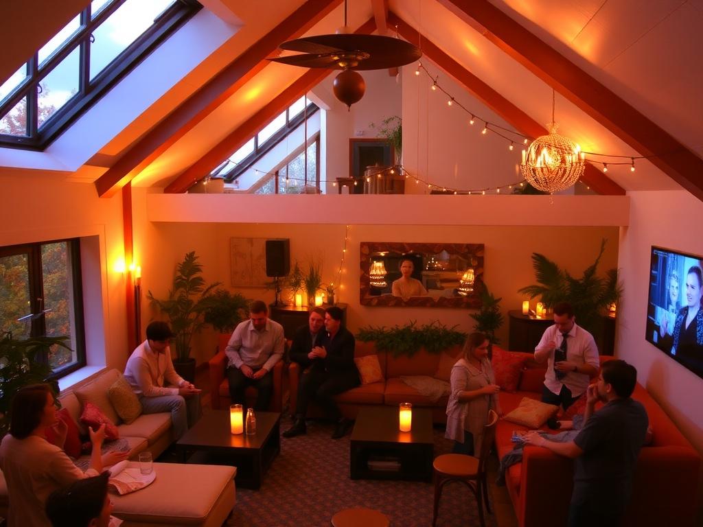 Лофт для вечеринки: как превратить индустриальное пространство в душевное событие