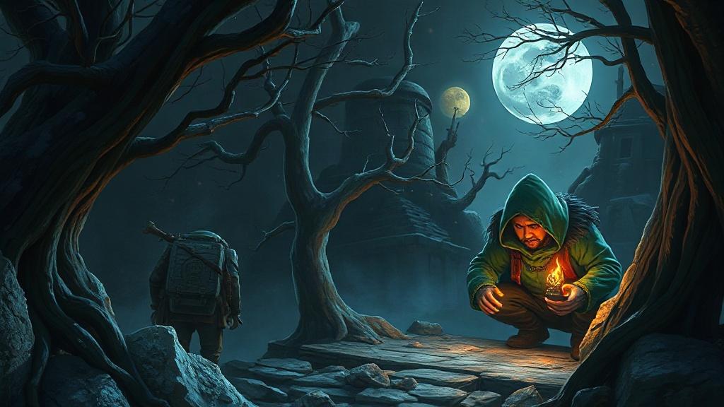 Quests in the dark Quests in the darkфото